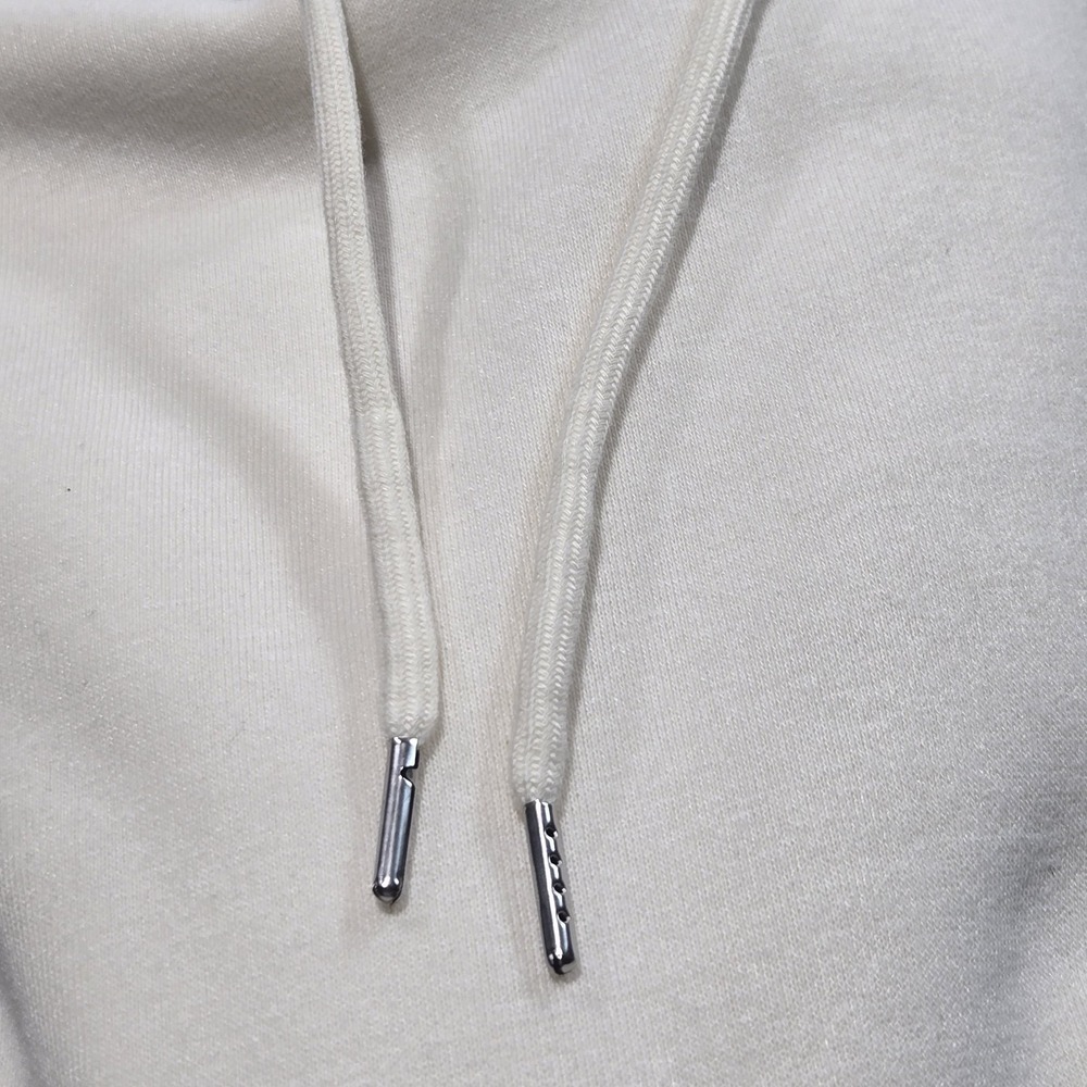 Rudolph New York Cream Fleece Hoodie Large Unisex - Picture 11 of 12